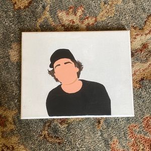 David Dobrik painting